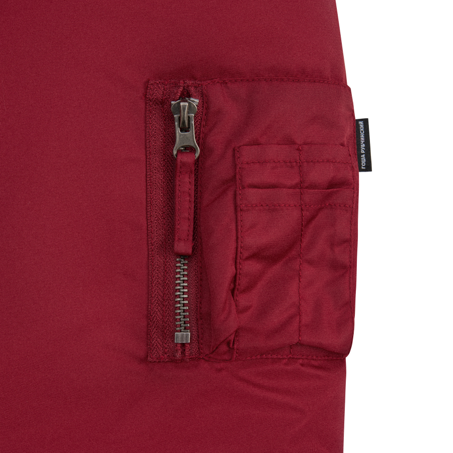 Утепленный бомбер