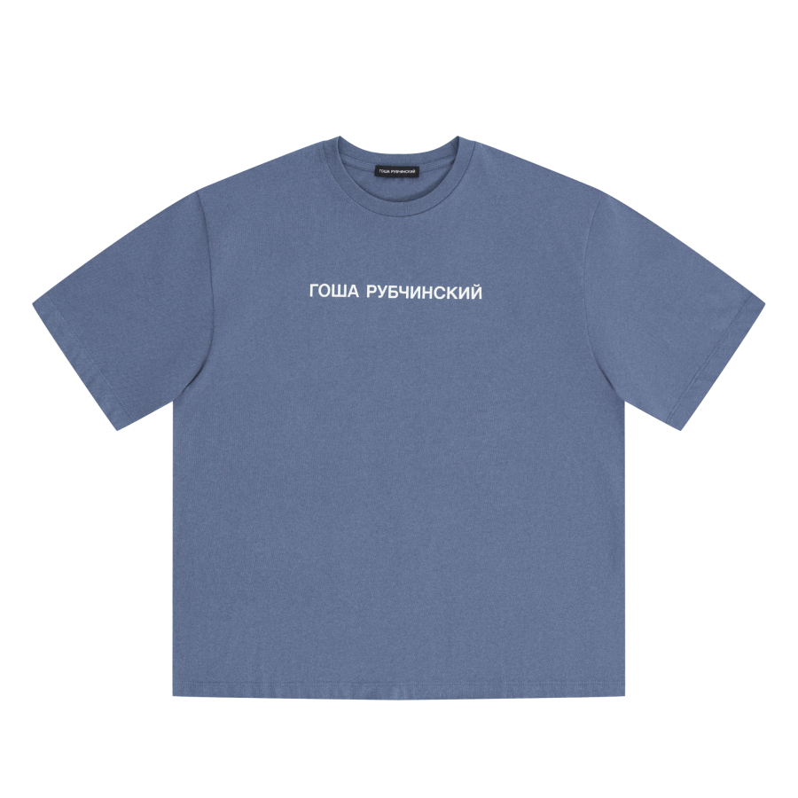 Футболка с потресканным логотипом