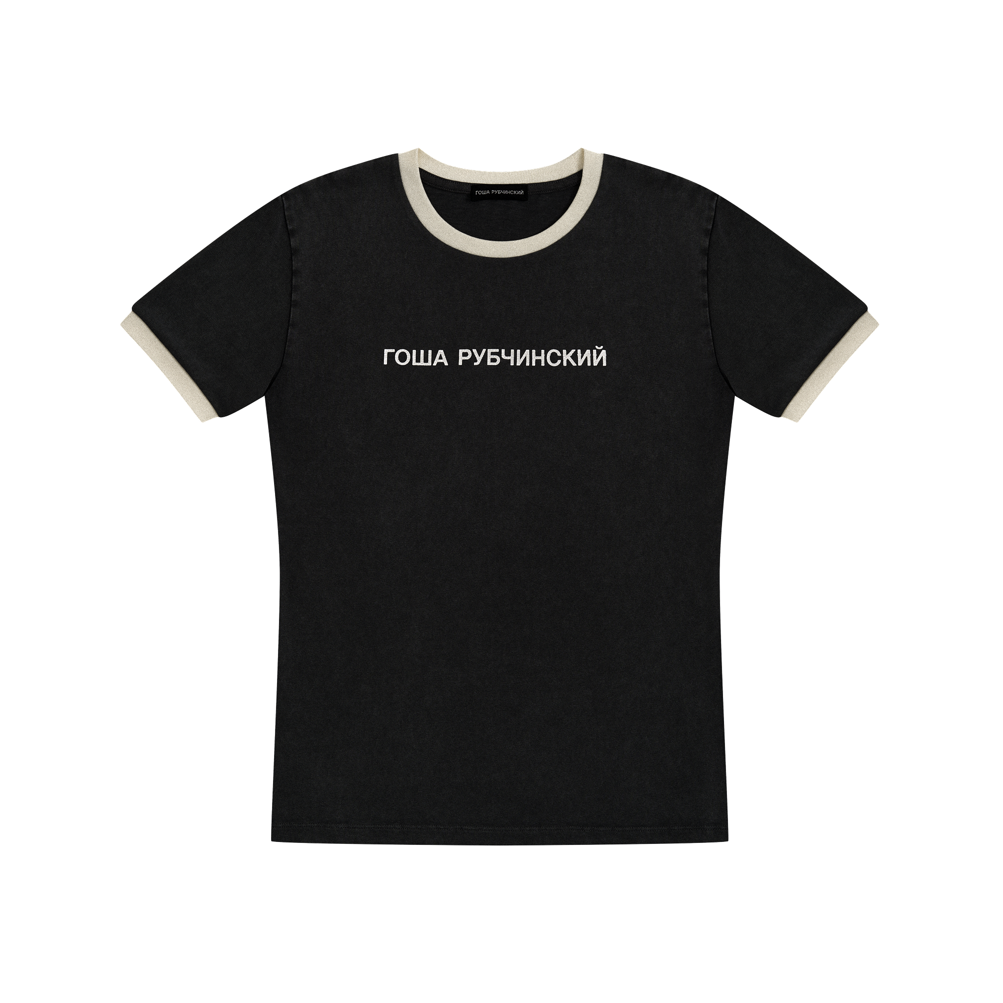 Футболка с потресканным логотипом