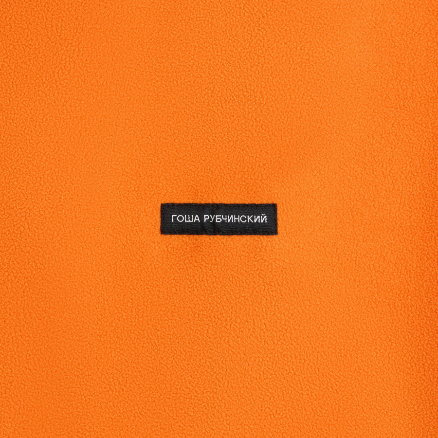 Свитшот из флиса с воротником