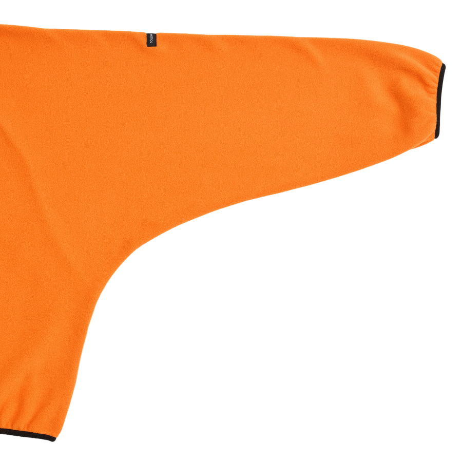 Свитшот из флиса с воротником