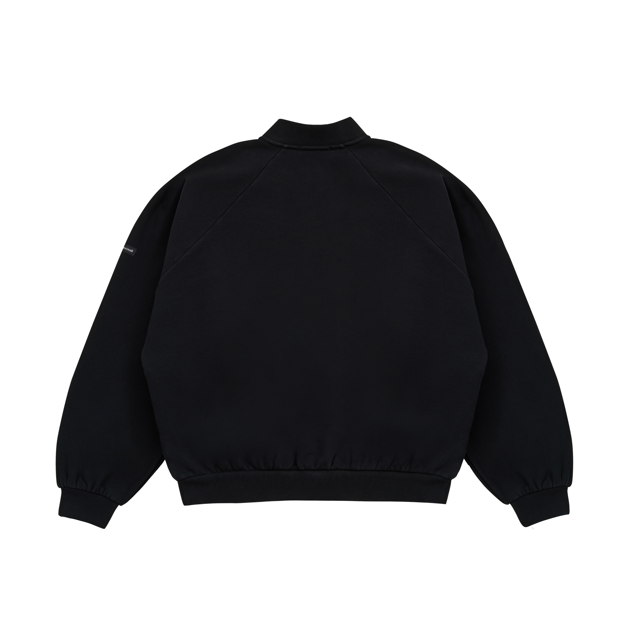 Утепленный свитшот с воротником