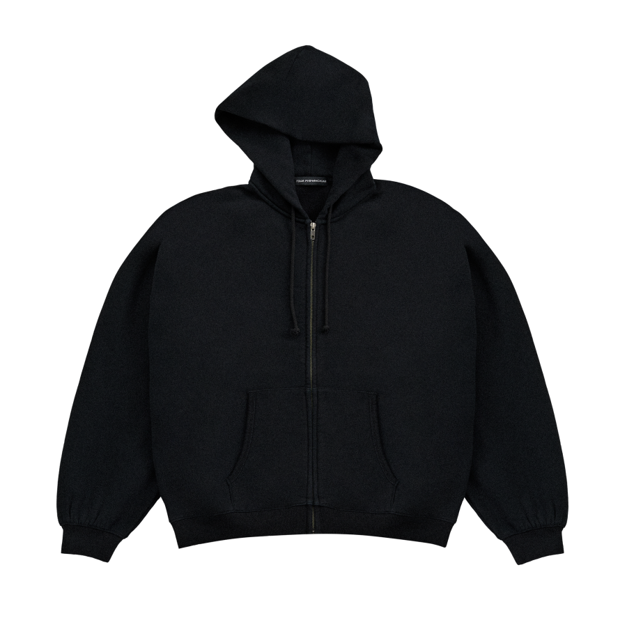 Утепленное худи на молнии