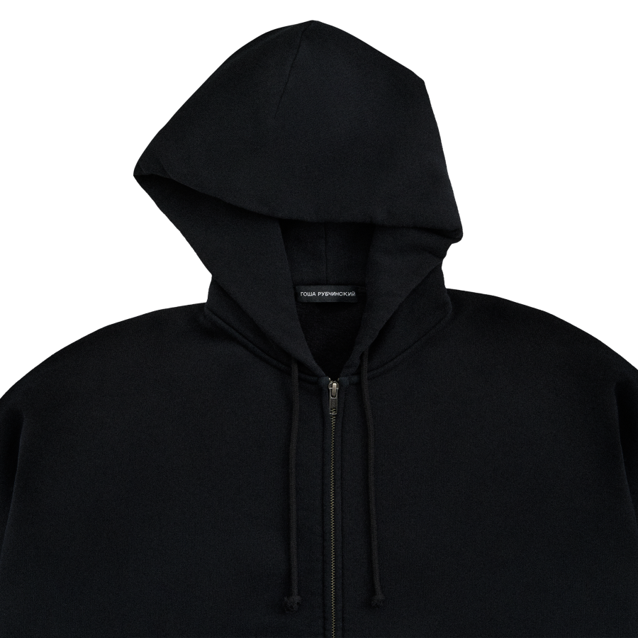 Утепленное худи на молнии