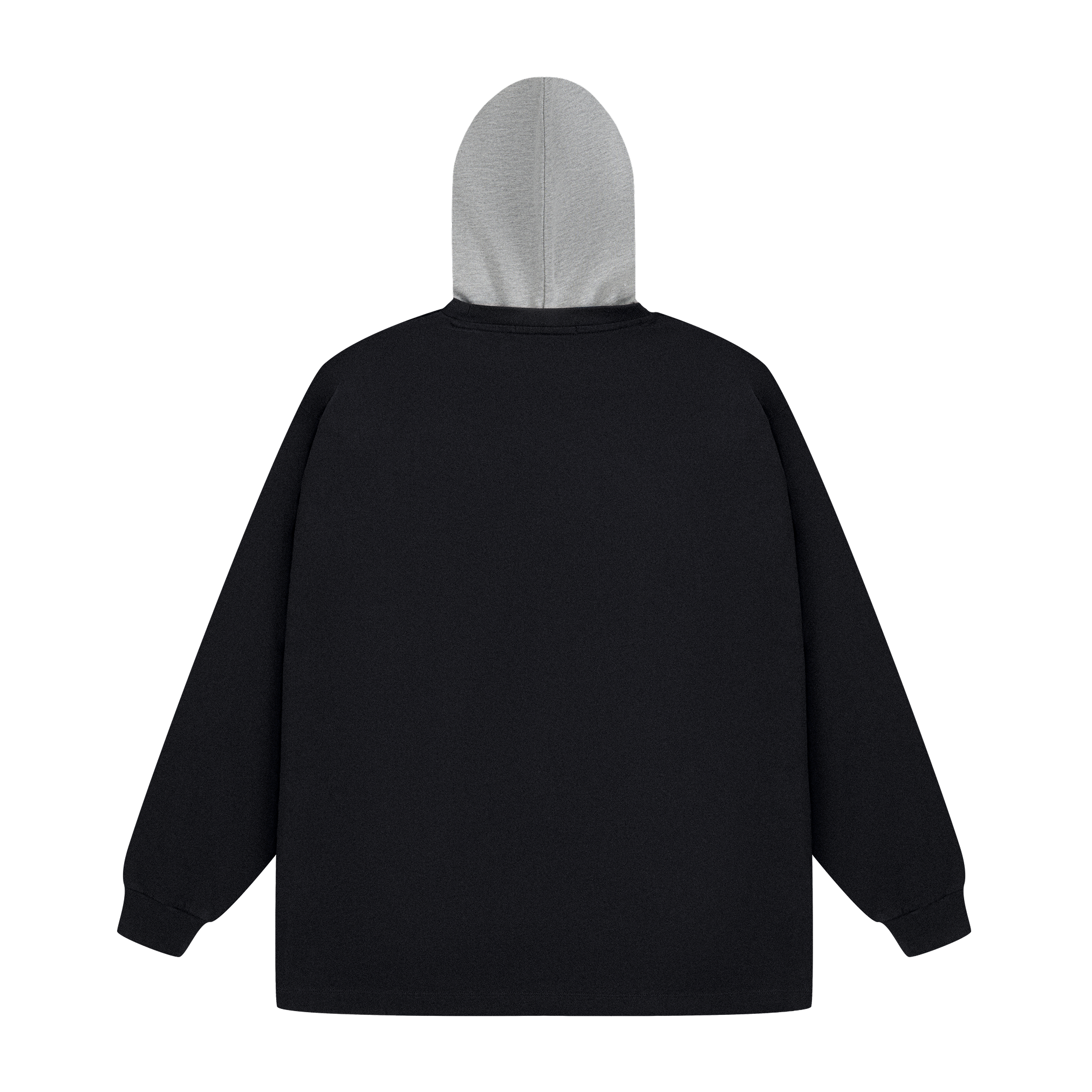 Лонгслив с капюшоном